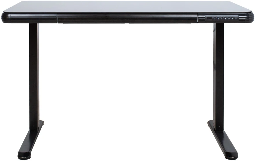 Home4You Stalas ERGO FIT su 1 varikliu 122x62x73,5-118 cm, juodas
