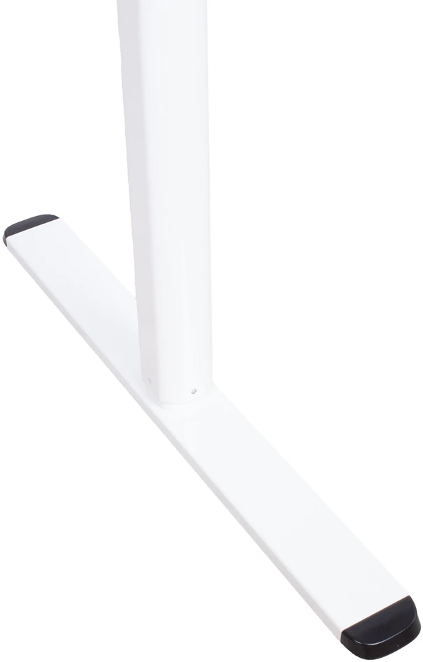 Home4You Stalas ERGO LIGHT su 1 varikliu 120x60x72,5-117,5 cm, baltas