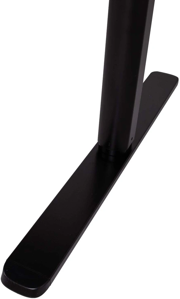 Home4You Rašomasis stalas ERGO LIGHT su 1 varikliu 120x60xH72,5-117,5cm, juodas