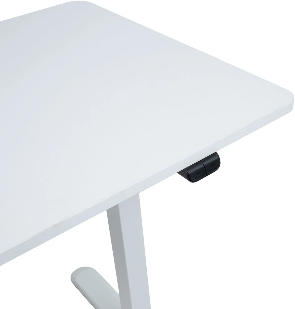 Home4You Rašomasis stalas ERGO LIGHT su 1 varikliu 120x60cm, baltas
