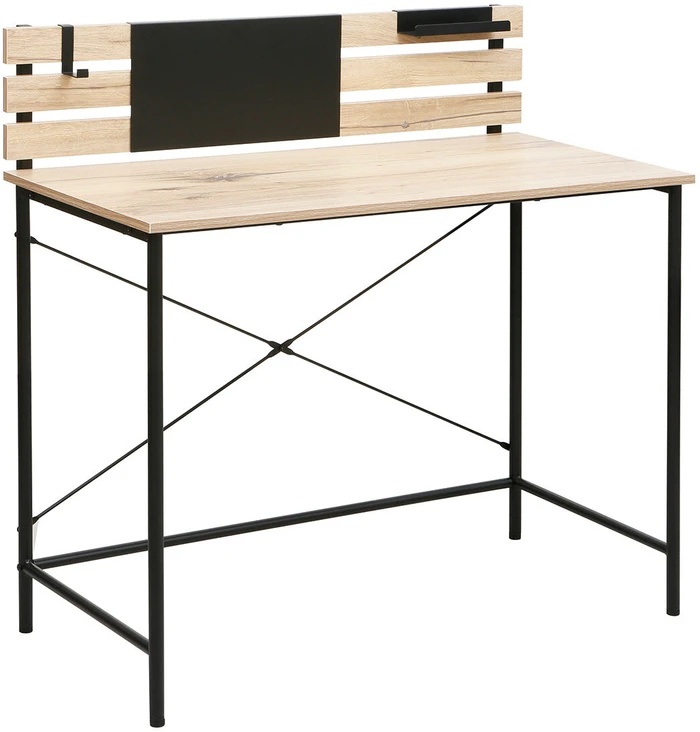 Home4You Rašomasis stalas HANNES 100x50xH100cm Rustic melaminas