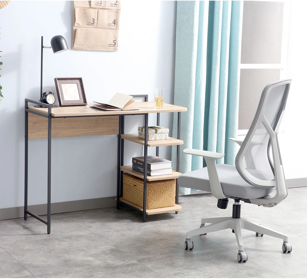 Home4You Rašomasis stalas LESTER 101,5x51,5xH81cm, melaminas