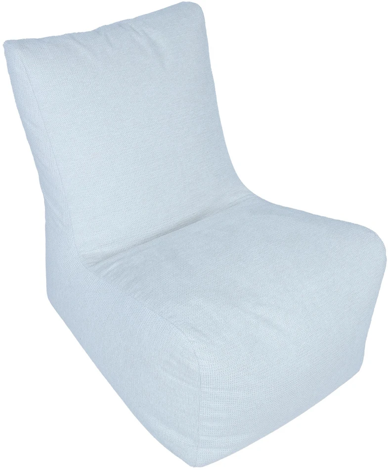 Home4You Pufas LORD 95x65x90/45cm, natūralios baltos spalvos