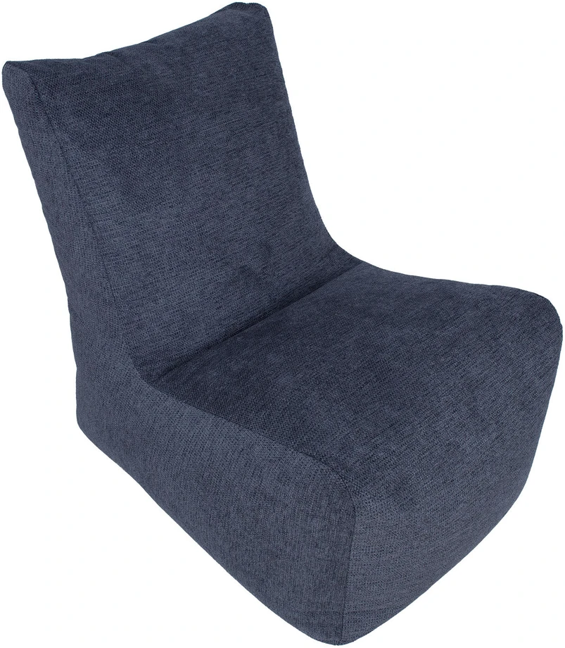 Home4You Pufas LORD 95x65x90/45cm, juodos spalvos