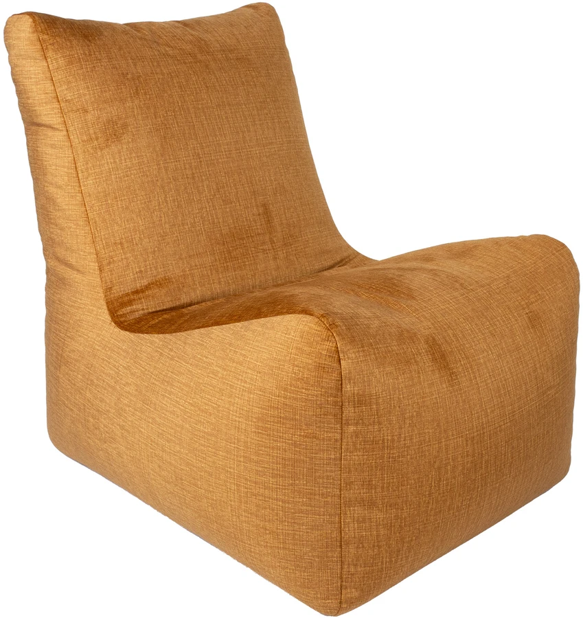 Home4You VOSS pufas 95x65x90/45cm, ochra