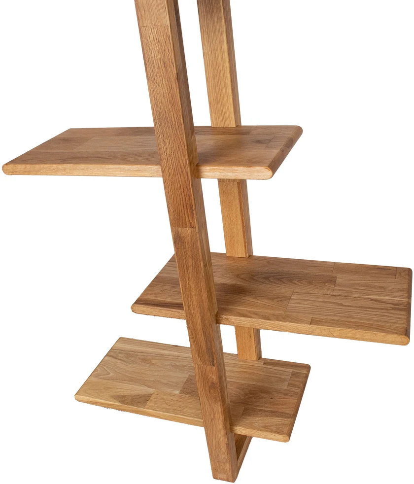 Home4You Wall shelf MONDEO 40.6x21.6xH115cm, oak
