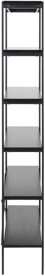 Home4You Wall unit ANGUS 94x27xH172cm, juodas