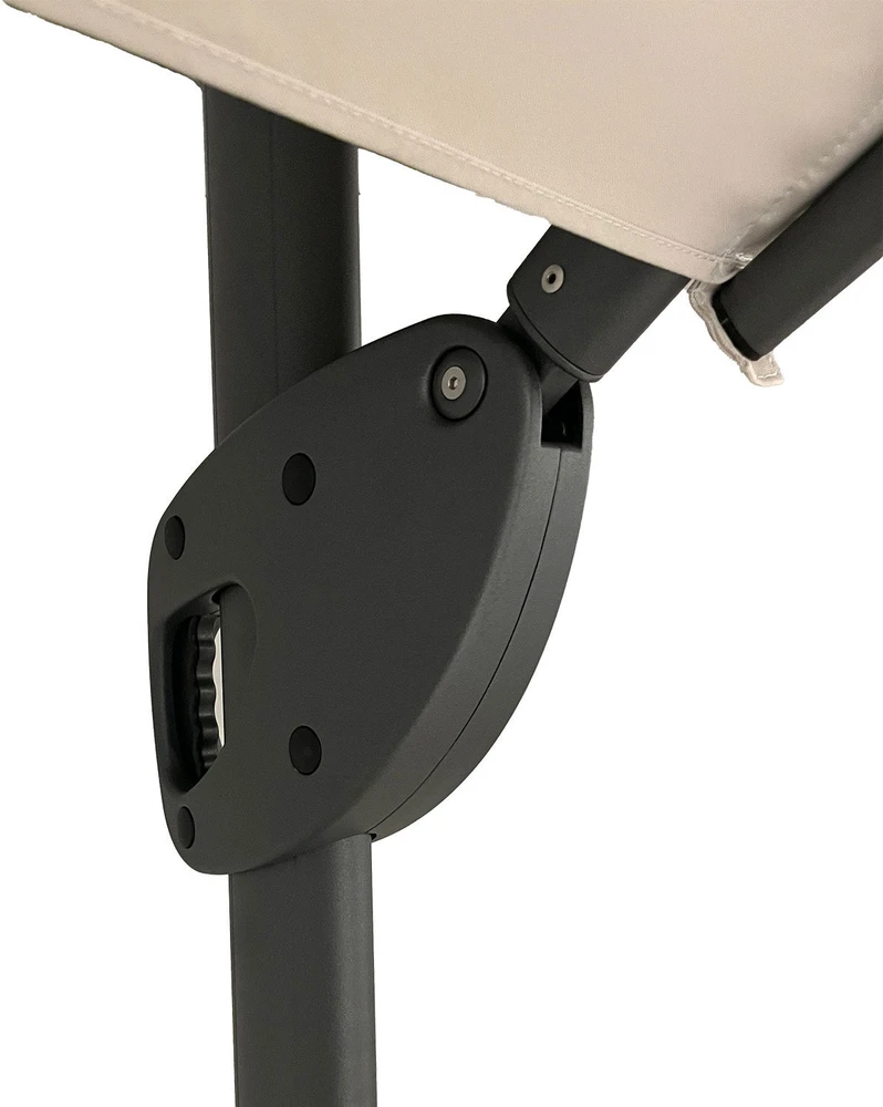 Home4You Skėtis nuo saulės BEIJING 3x3m Smėlio spalvos