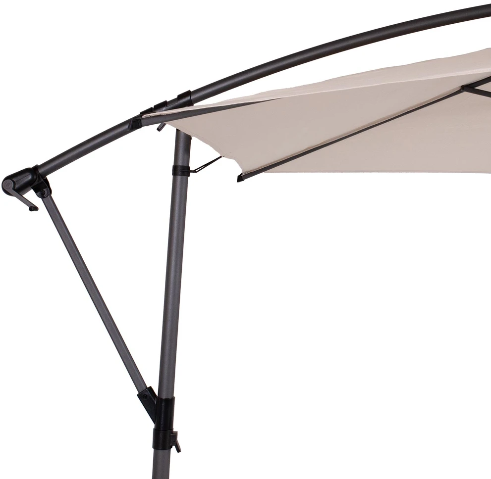 Home4You Parasol Skėtis MALTA D3m, smėlio spalvos