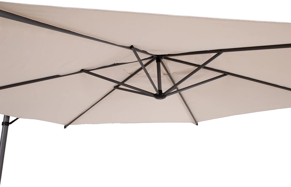 Home4You Parasol Skėtis MALTA D3m, smėlio spalvos