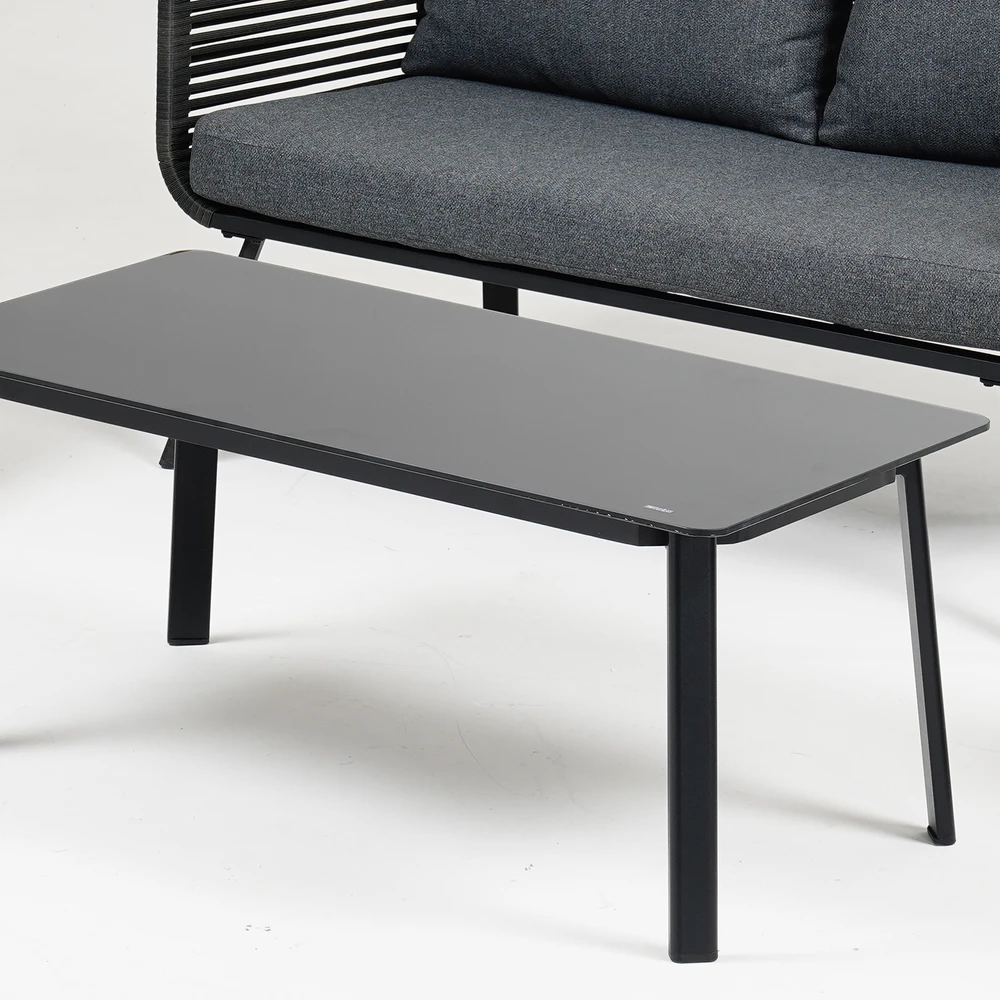 Lauko baldų komplektas Home4You Sodo baldų komplektas MALAGA table, sofa and 2 chairs