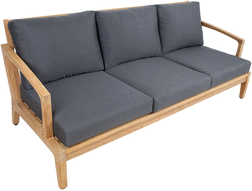 Lauko baldų komplektas Home4You Sodo baldų komplektas MALDIVE stalas, sofa, 2 kėdės, pufas