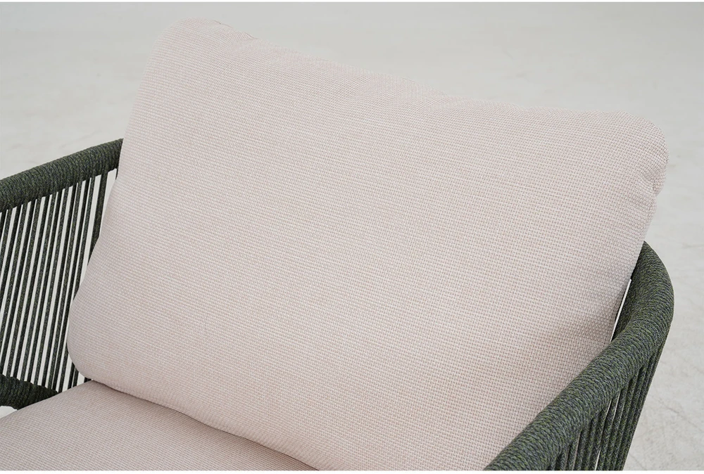 Lauko baldų komplektas Home4You Sodo baldų komplektas TUXEDO stalas, sofa ir 2 kėdės