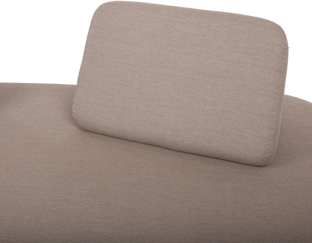 Lauko baldų komplektas Home4You Sofa AMORE, 2 vietų, smėlio spalvos