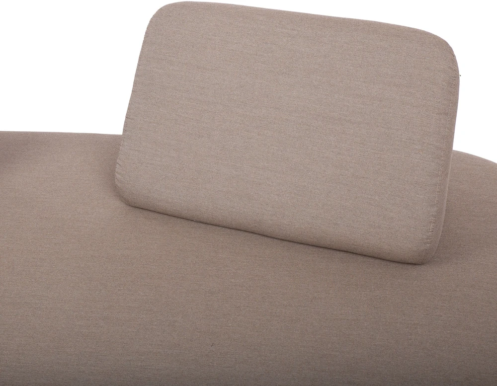 Lauko baldų komplektas Home4You Sofa AMORE, 2 vietų, smėlio spalvos
