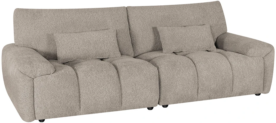 Home4You Sofa BARBARA, 3 vietų, šviesiai ruda