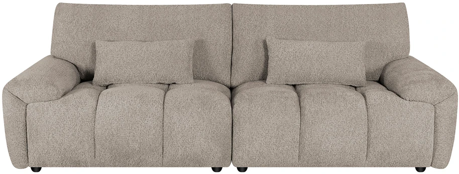 Home4You Sofa BARBARA, 3 vietų, šviesiai ruda