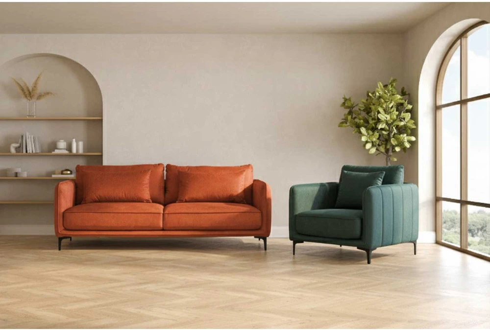 Home4You Sofa BIANKA 3-vietė, žalia
