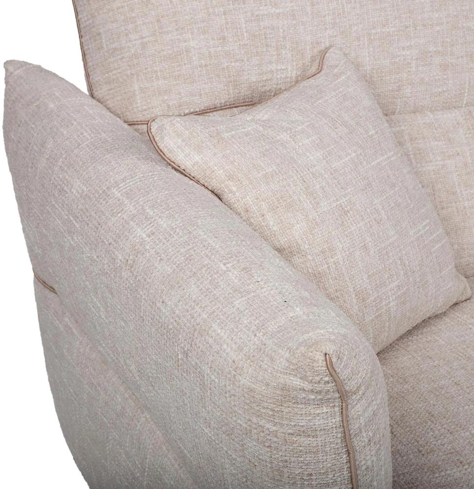Home4You Sofa CALLA 2,5 vietos, avižų baltas
