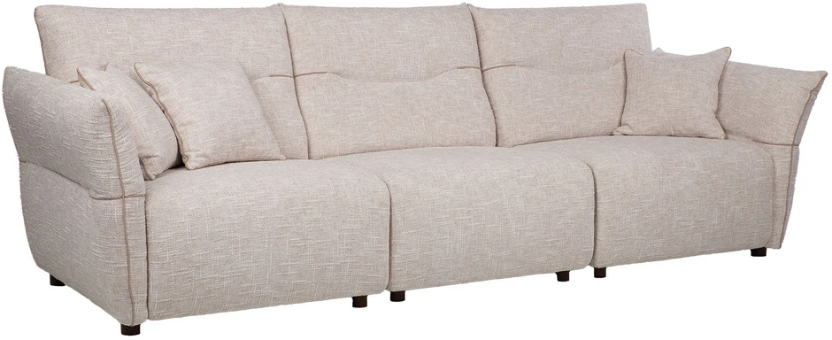 Home4You 4 vietų sofa „CALLA“, avižų baltumo spalvos