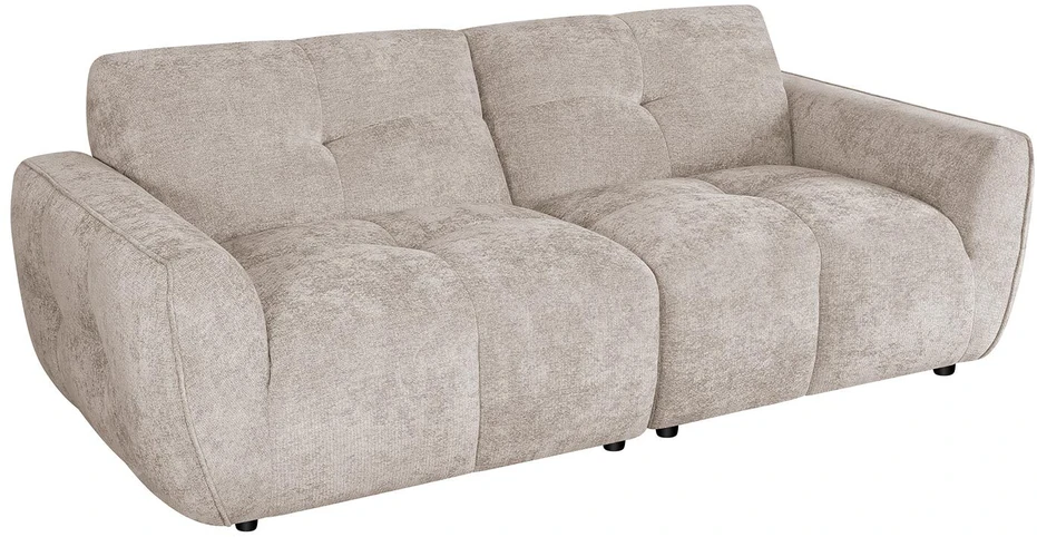 Home4You Sofa DAMALI, 3 vietų, šviesiai ruda