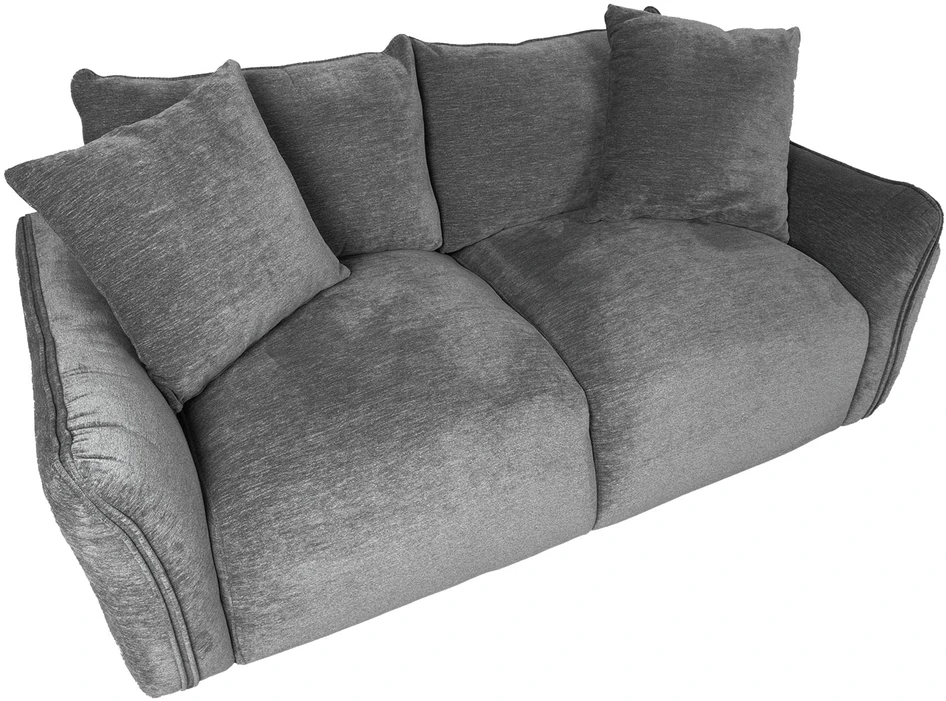 Home4You Sofa DIVI, 2 vietų, pilka