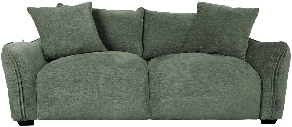 Home4You Sofa DIVI, 3 vietų, mėtinės žalios spalvos