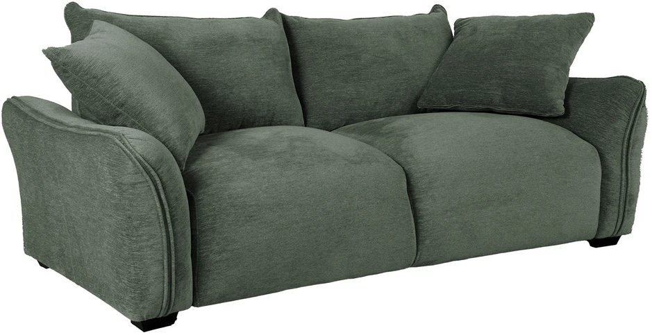 Home4You Sofa DIVI, 3 vietų, mėtinės žalios spalvos