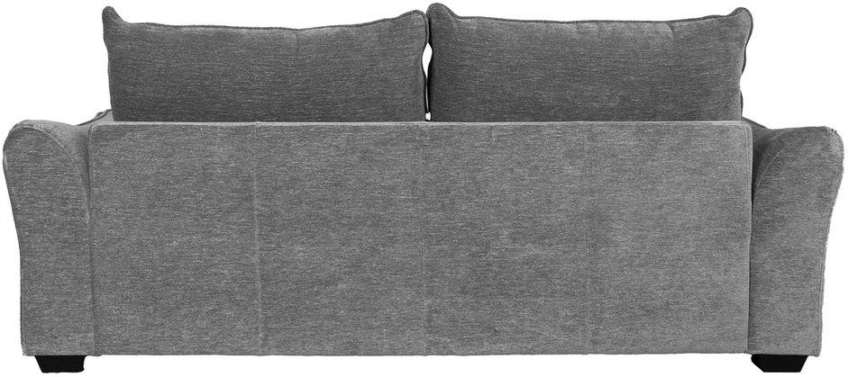 Home4You Sofa DIVI, 3 vietų, pilka