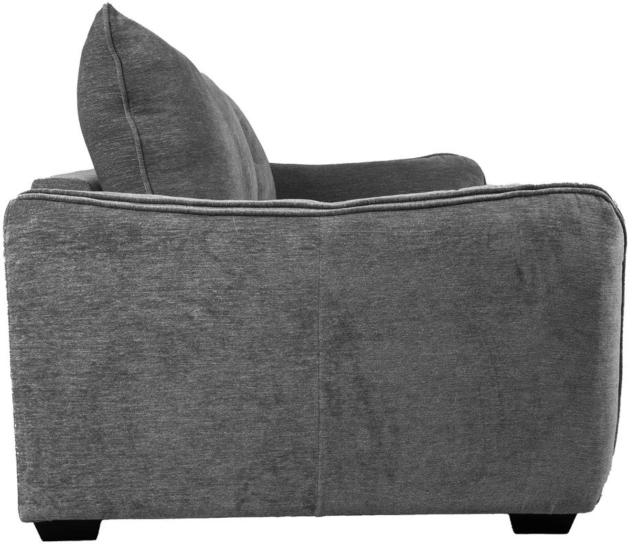 Home4You Sofa DIVI, 3 vietų, pilka
