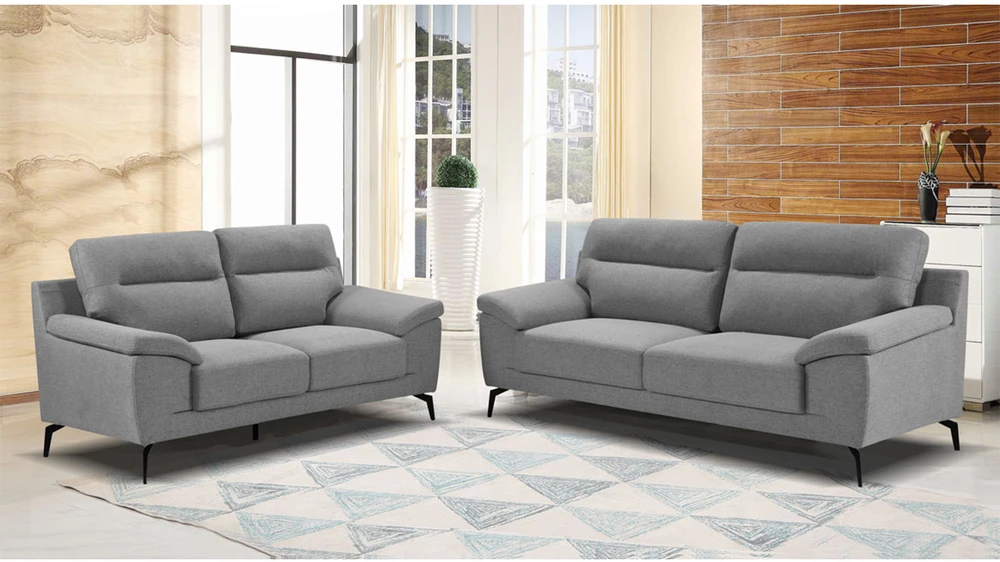 Home4You Sofa ENZO 2-vietė, pilka