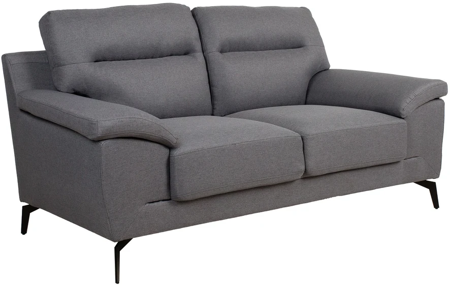 Home4You Dark Sofa ENZO 2-vietė, tamsiai pilka