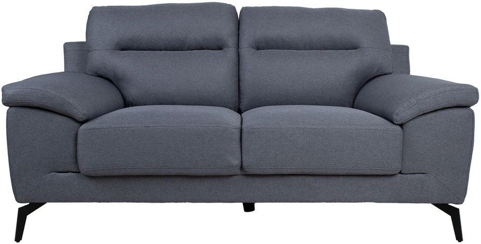 Home4You Dark Sofa ENZO 2-vietė, tamsiai pilka