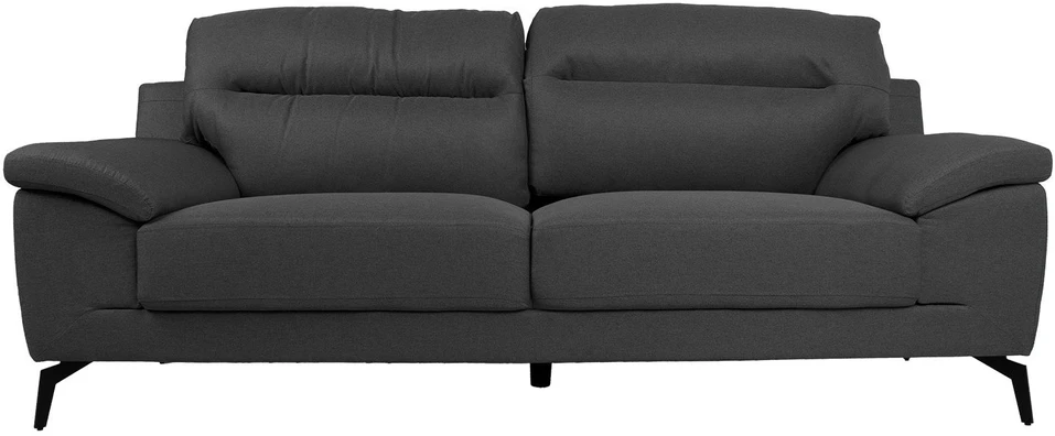 Home4You Sofa ENZO 3-vietė, tamsiai pilka