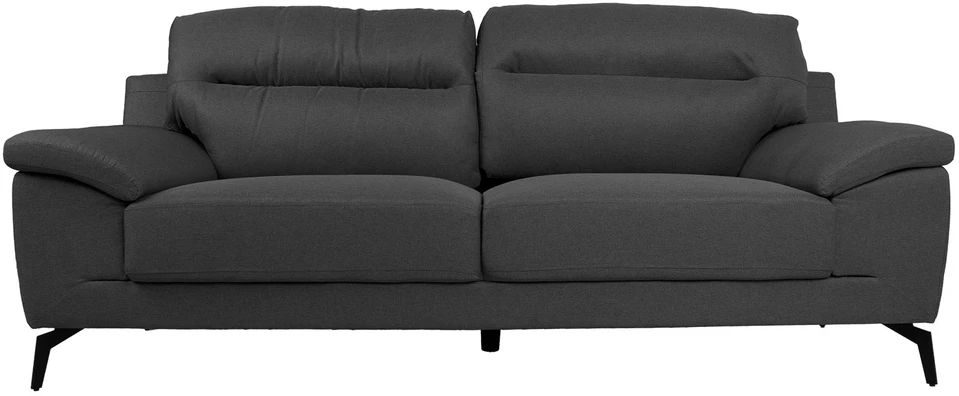 Home4You Dark Sofa ENZO 3-vietė, tamsiai pilka
