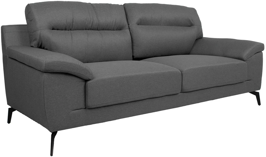 Home4You Dark Sofa ENZO 3-vietė, tamsiai pilka