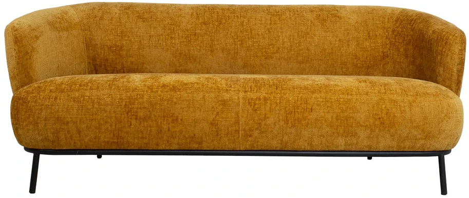 Home4You Sofa GEMALA 2,5 vieta, geltona