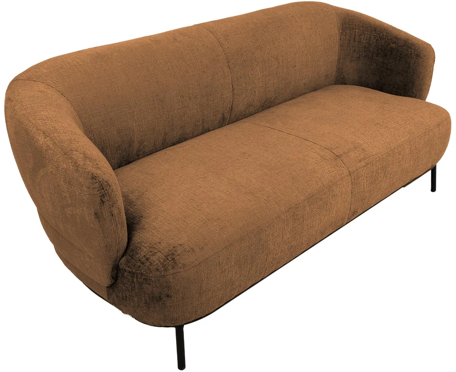 Home4You Oranžinis Sofa GEMALA 2,5 vieta, oranžinė