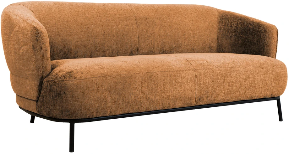 Home4You Oranžinis Sofa GEMALA 2,5 vieta, oranžinė