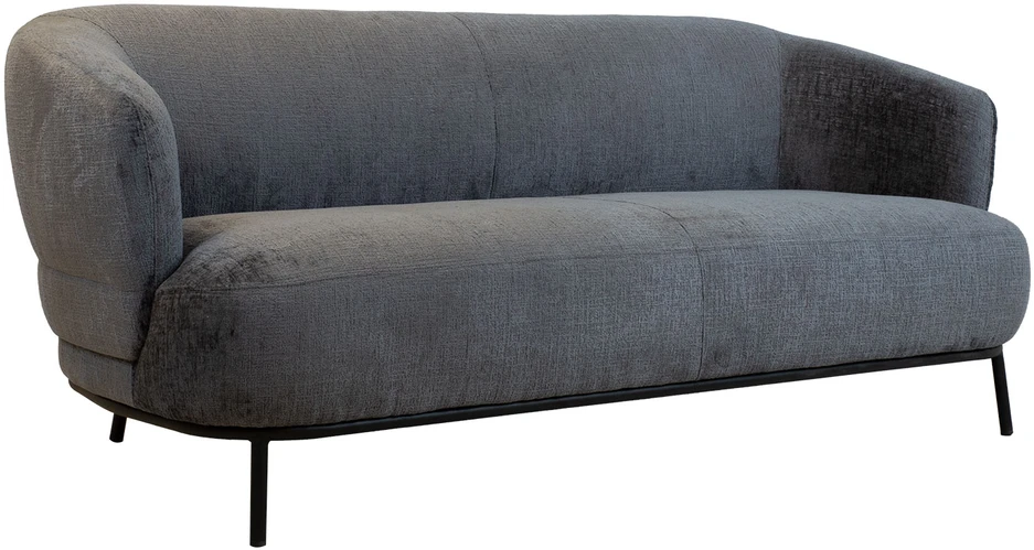 Home4You Dark Sofa GEMALA 2,5 vietos, tamsiai pilka