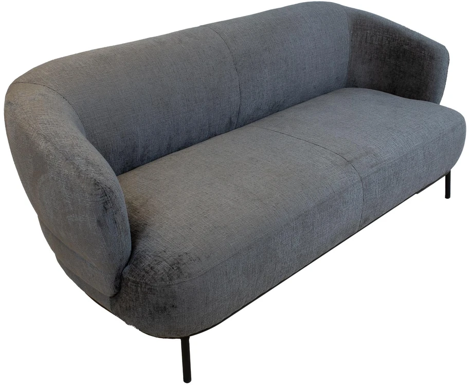 Home4You Dark Sofa GEMALA 2,5 vietos, tamsiai pilka