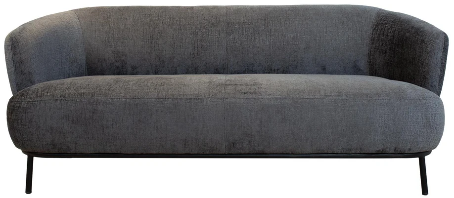 Home4You Sofa GEMALA, tamsiai pilka