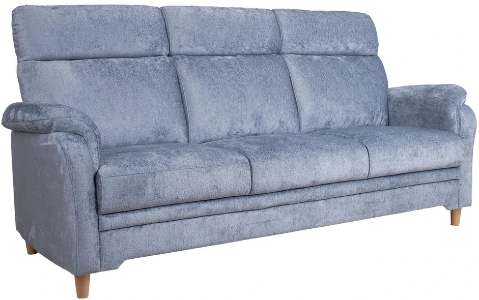Home4You Sofa INGRID 3-vietė, pilkšvai mėlyna