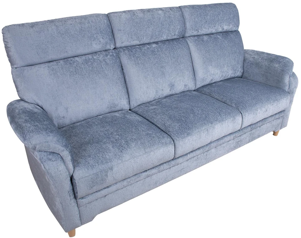 Home4You Sofa INGRID 3-vietė, pilkšvai mėlyna