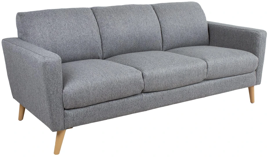 Home4You Sofa KAILI 3-vietė, pilka