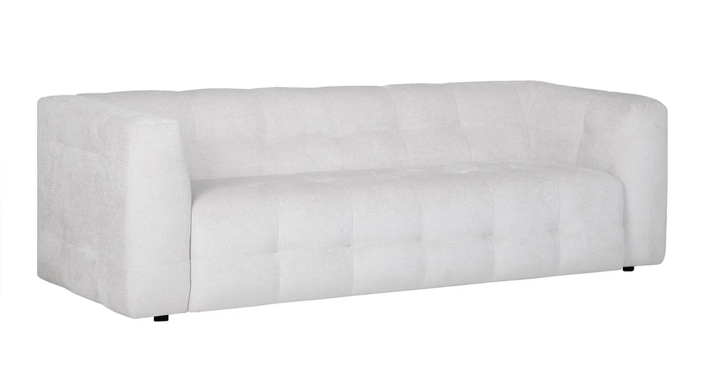 Home4You Sofa LEESI 3-vietė, balta