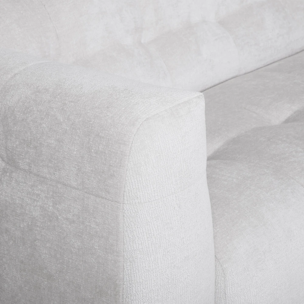 Home4You Sofa LEESI 3-vietė, balta