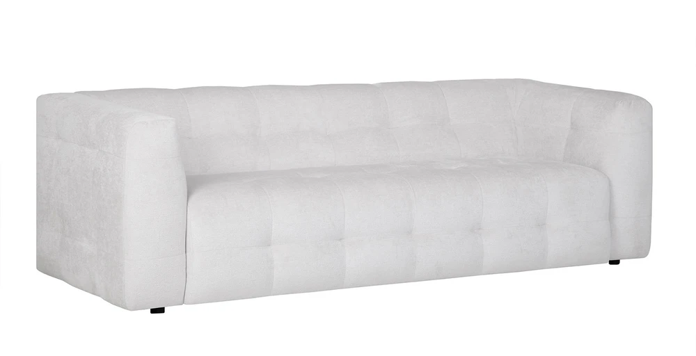 Home4You Sofa LEESI 3-vietė, balta