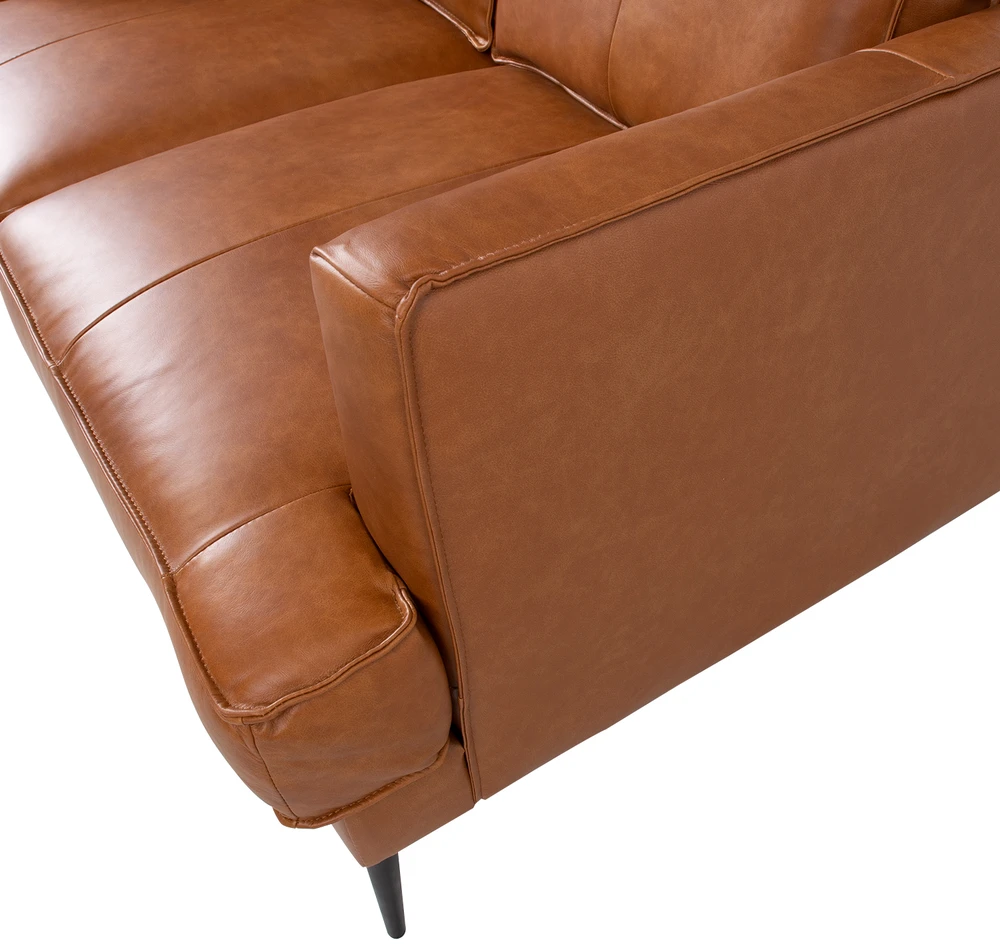 Home4You Sofa LEO 2-vietė, šviesiai ruda