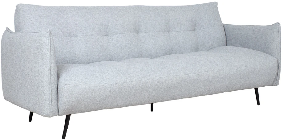 Home4You Sofa-lova LANDER Šviesiai Pilka, Trivietė, 202 cm